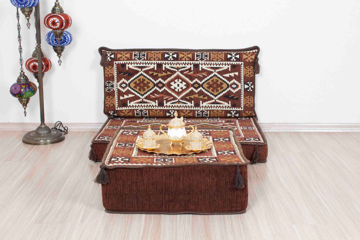 Anatolian Brown Mini Sofa Set