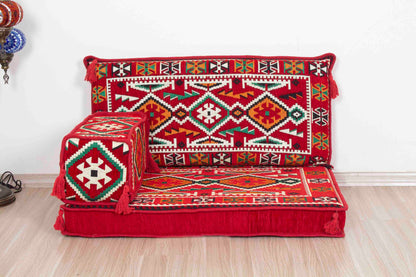 Anatolian Red Mini Sofa Set