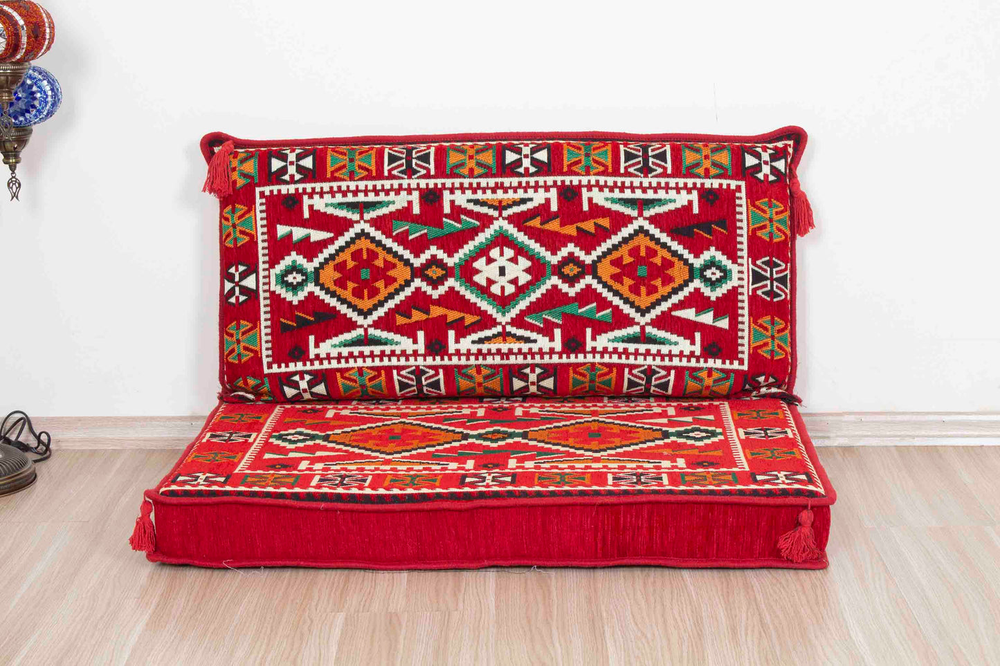 Anatolian Red Mini Sofa Set