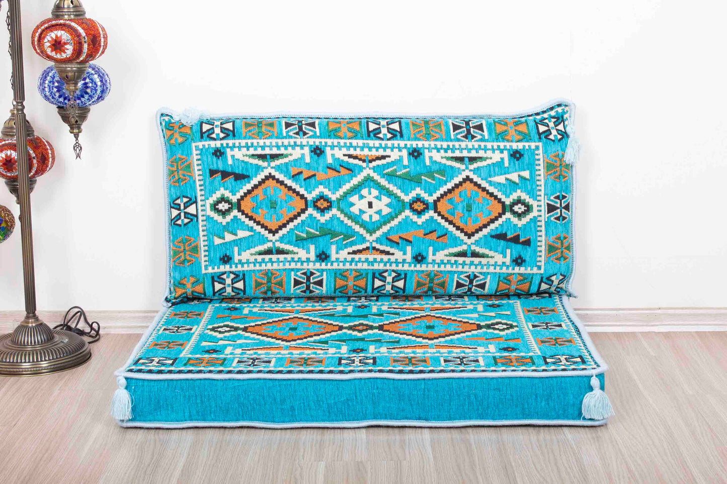 Anatolian Light Blue Mini Sofa Set