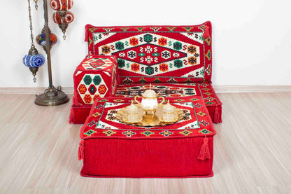 Ephesus Red Mini Sofa Set