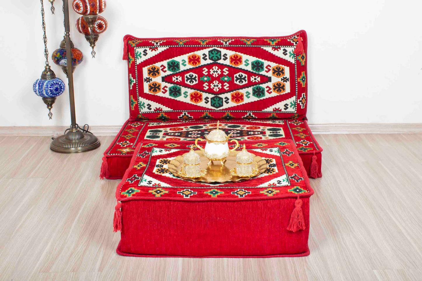 Ephesus Red Mini Sofa Set