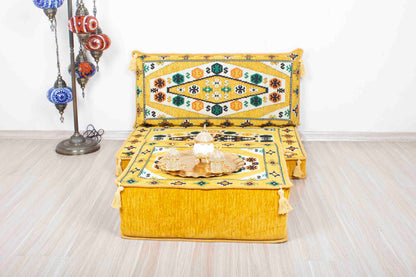 Ephesus Yellow Mini Sofa Set