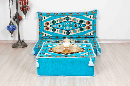 Ephesus Light Blue Mini Sofa Set