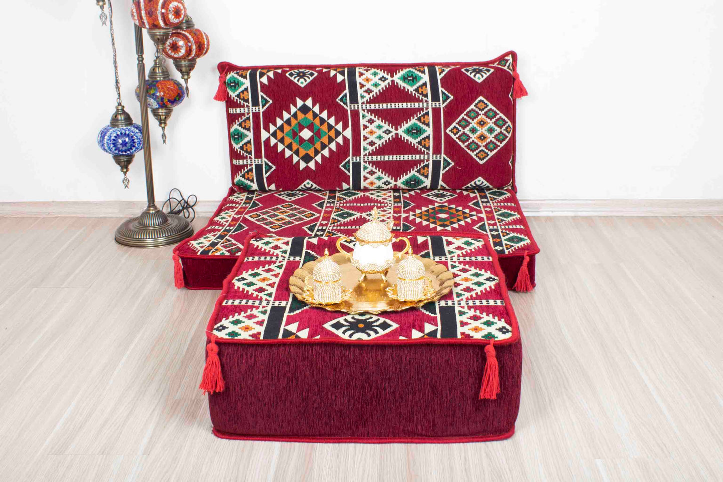 Anemurium Maroon Mini Sofa Set