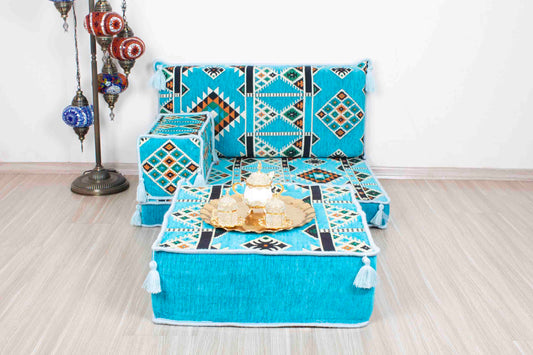 Anemurium Light Blue Mini Sofa Set