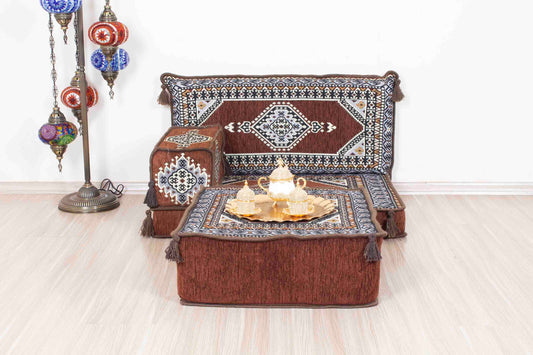 Palace Brown Mini Sofa Set