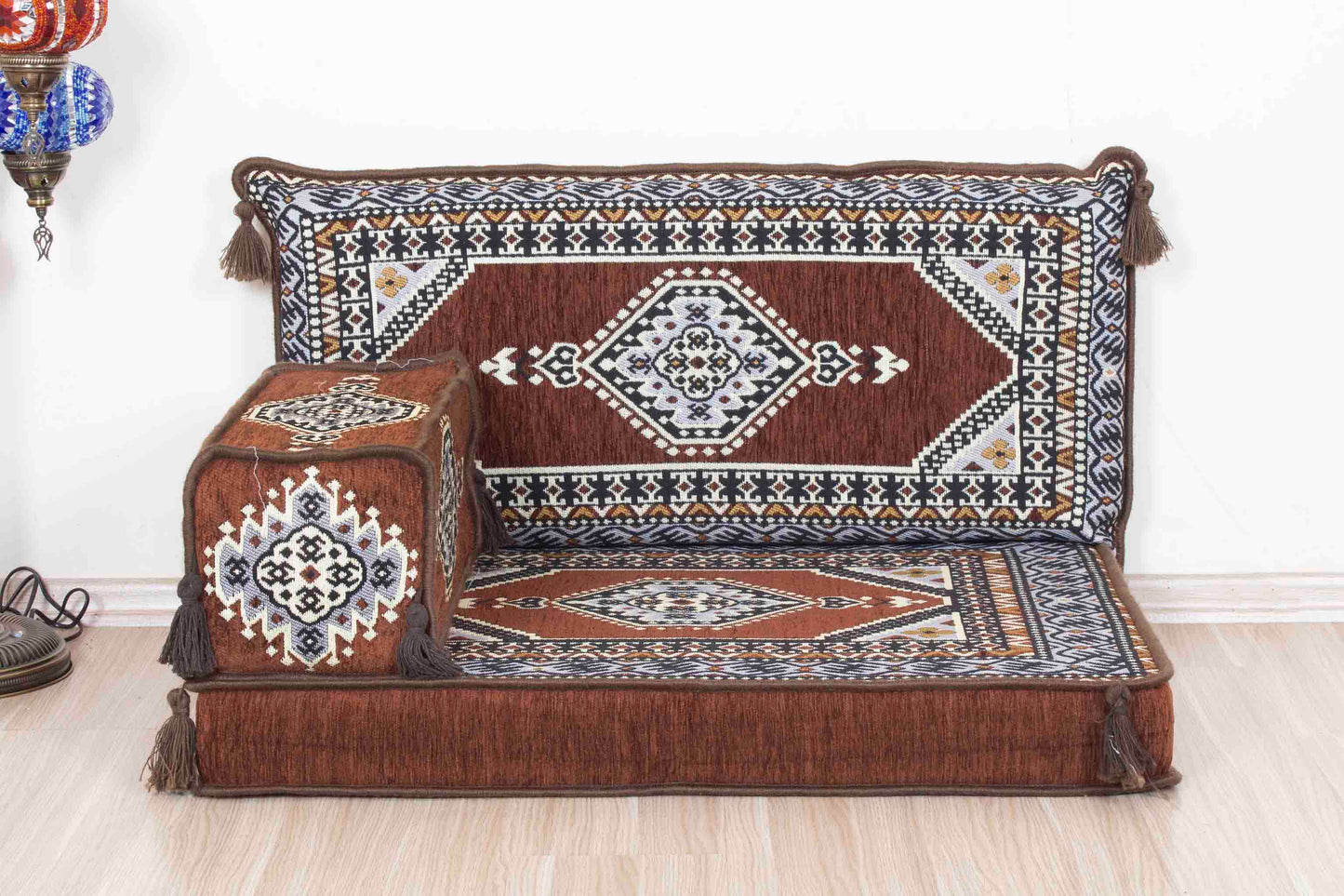 Palace Brown Mini Sofa Set