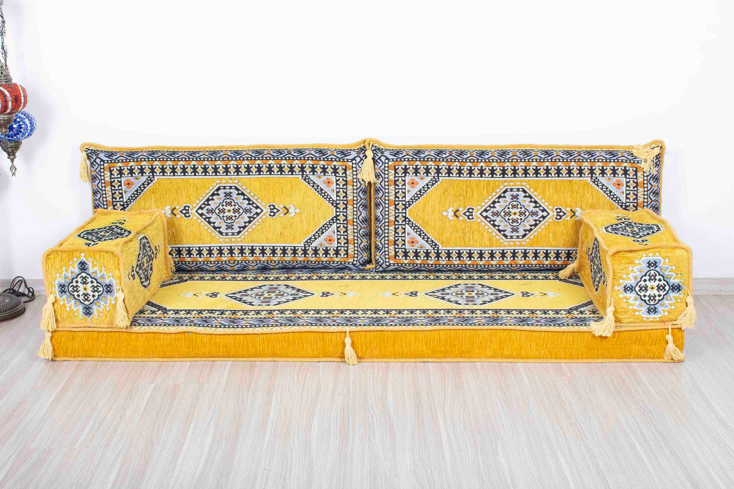 Palace Yellow Sofa Set