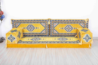 Palace Yellow Sofa Set