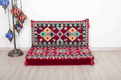 Cappadocia Maroon Mini Sofa Set