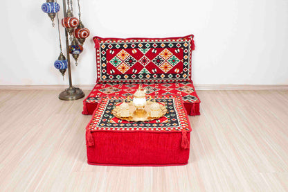 Cappadocia Red Mini Sofa Set