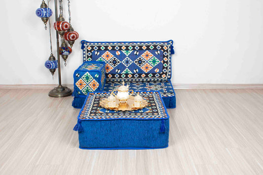 Cappadocia Blue Mini Sofa Set