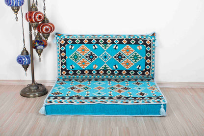 Cappadocia Light Blue Mini Sofa Set